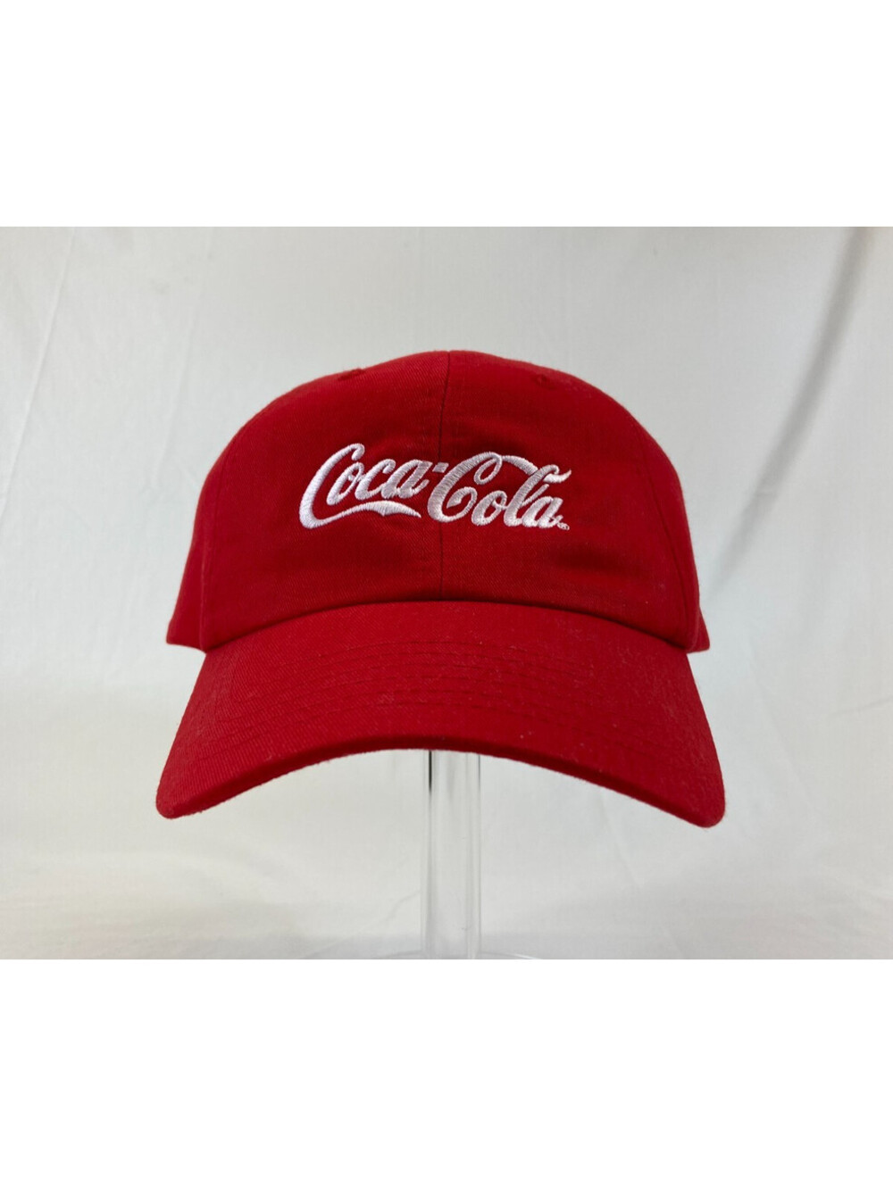 Coca Cola Classic Baseball Cap Strapback Hat Recycled Red Casual Everyday Wear